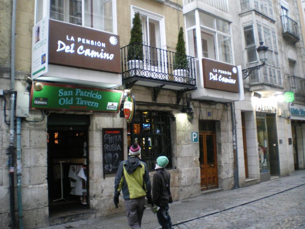 La Pension Del Camino Burgo Екстериор снимка